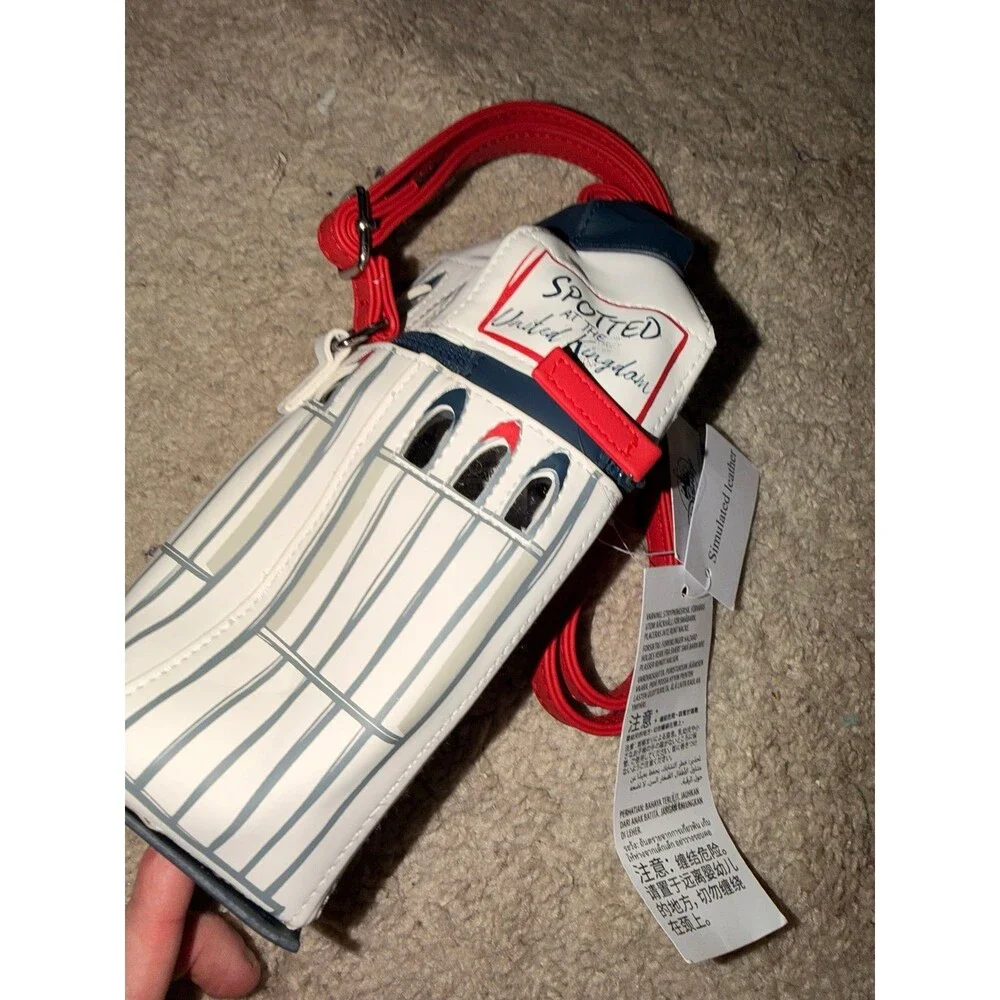 NWT Disney Park Epcot World Showcase United Kingdom 101 Dalmatians Crossbody Bag